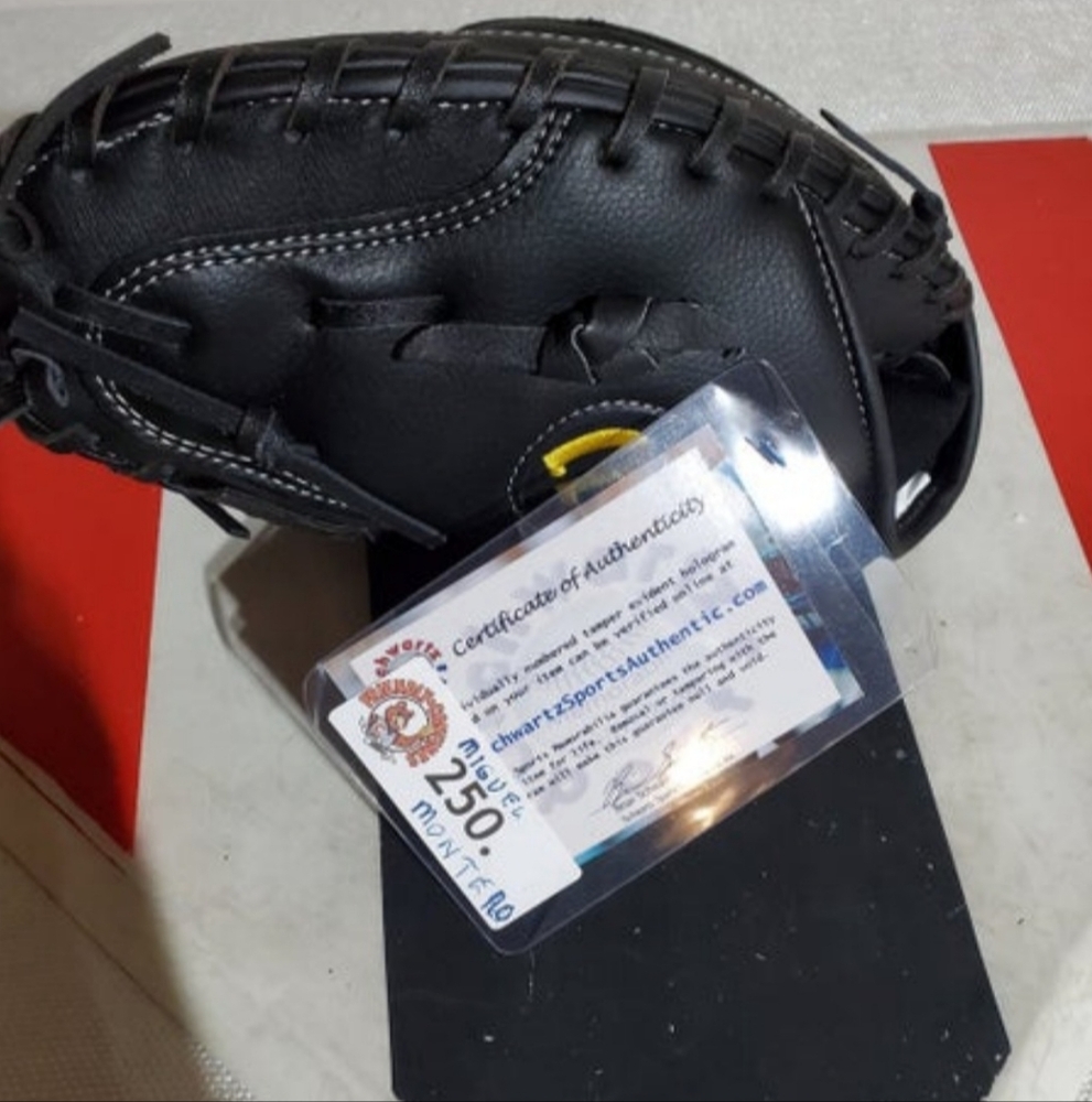 Certified Signed Miguel Montero Catchers Mitt